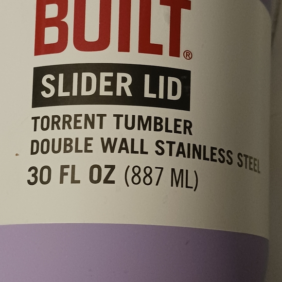 NWT!! BUILT 30oz Tumbler (Lavender in Colot) - Picture 3 of 7